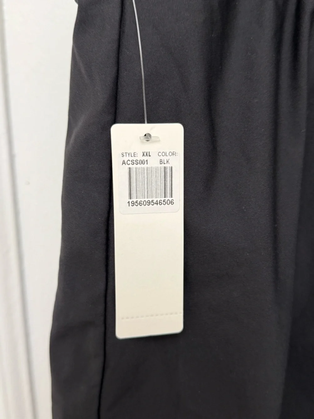 Anne Cole Swim Skirt Black Side Slit Size XXL New - Picture 6 of 13